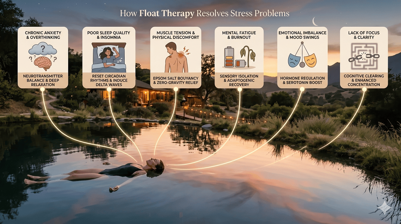 Float Therapy for stress relief loas angels