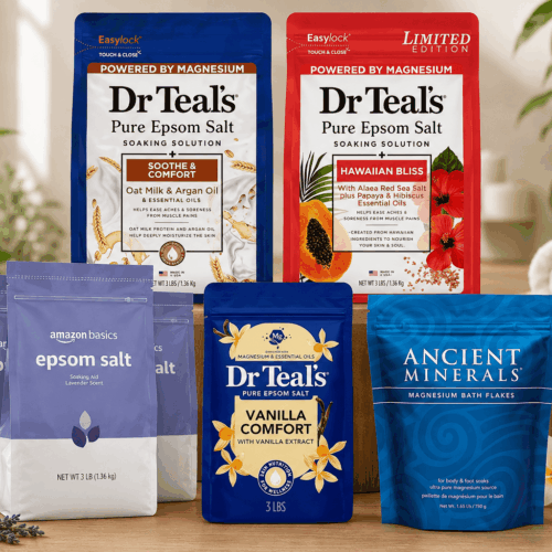 Best Magnesium Bath Soaks for Deep Sleep and Stress Relief